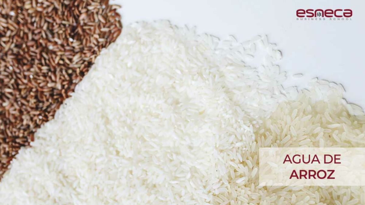 Agua de arroz en la belleza: qué es, para qué sirve